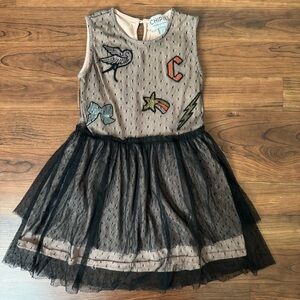 Chipie | Embroidered Tulle Dress